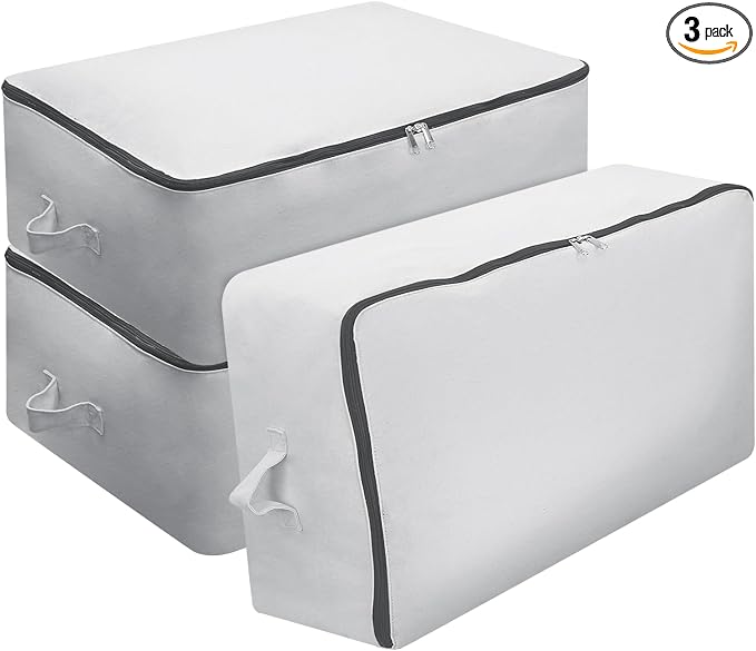 Omygarden Ultra Thick Fabric Clothes Canvas Storage Bag Foldable Closet by Omygarden