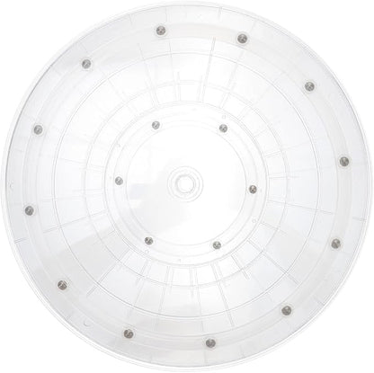 OUNONA 12-Inch Acrylic Rotating Turntable Kitchen Storage Organizer Tray - Image 8