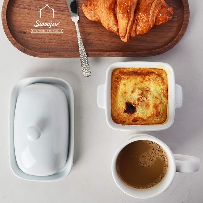 Sweejar Ceramic Butter Dish - Image 4