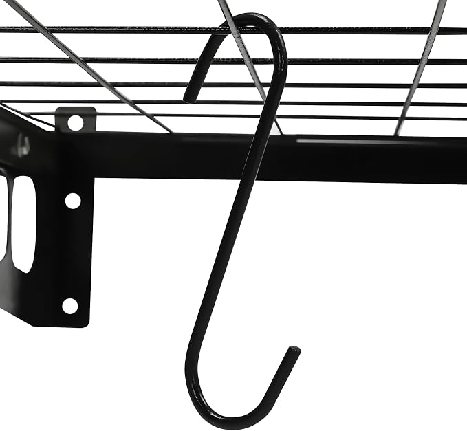 Garage Shelving Wall Mounted, 2 Pack Heavy Duty Wall Mounted Storage Shelves - Image 5