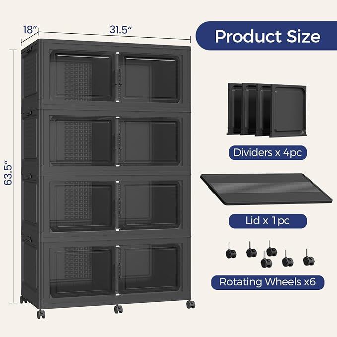 200Gal Stackable Storage Bins - Image 2