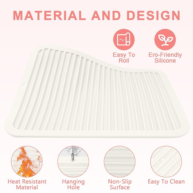 AMIJEAL Oversize Silicone Heat Resistant Mat - Image 4
