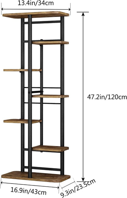 LINZINAR Plant Stand 7 Tier 8 Potted Multiple Flower Pot Holder Shelf Indoor - Image 6
