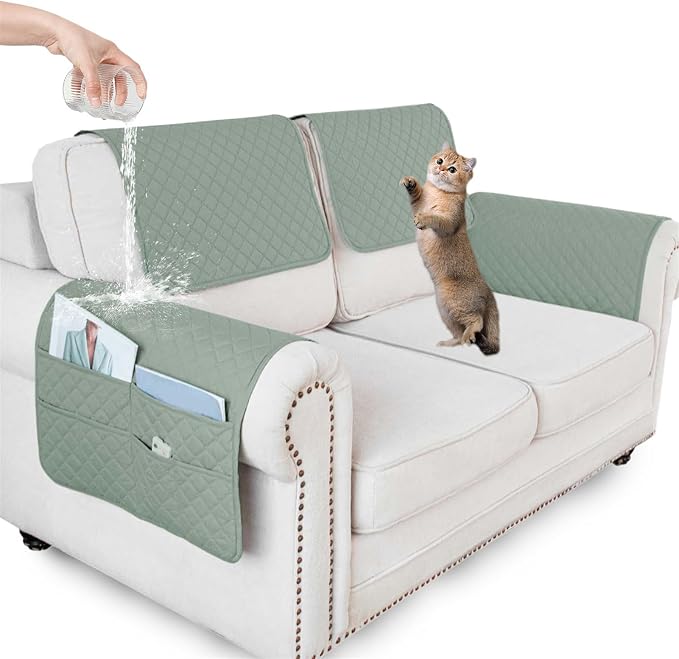 Waterproof Sofa Armrest Cover Headrest Cover by ZGDDPZA