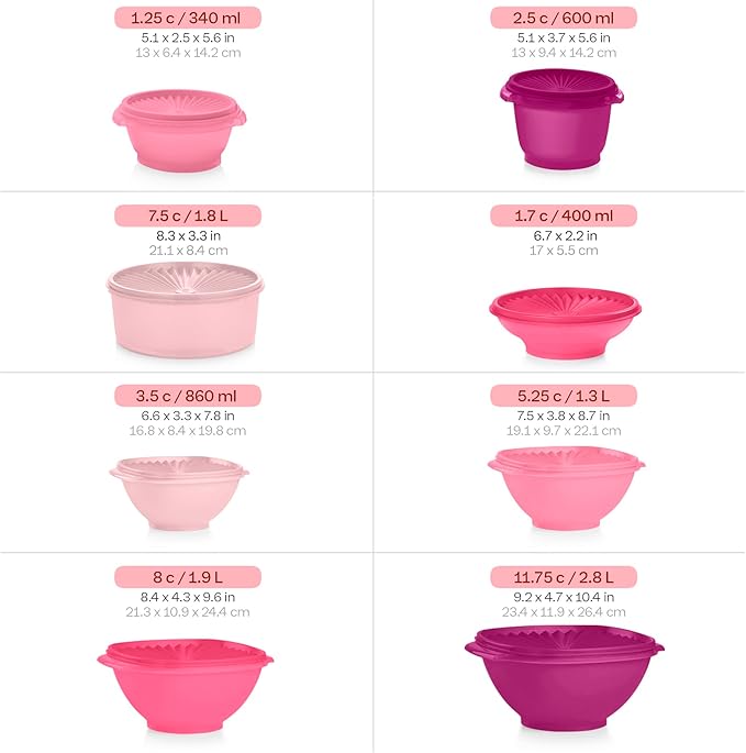 Tupperware Heritage Collection, New 36 Piece Food Storage Container Set in - Image 7