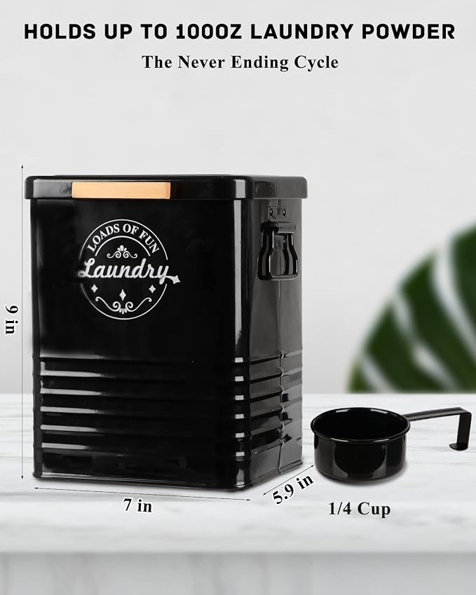 Laundry Detergent Powder Container Dispenser Holder - Image 4
