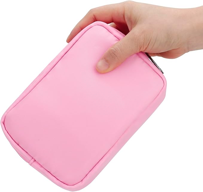 E-Tree Cute Small Makeup Bag, Cosmetic Toiletry Skin Care Make up Little Items - Image 2