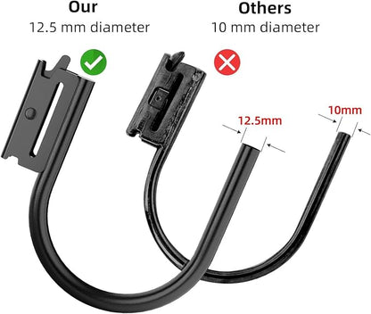 8 Pack E Track Heavy Duty Shovel Hanger - Image 8