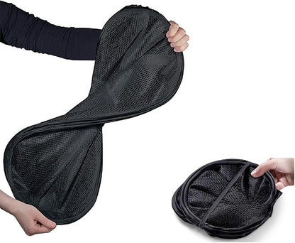 BATTOO Deluxe Collapsible Laundry Baskets Mesh Pop Up Hampers - Image 4