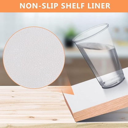 WochiTV Shelf Liner for Cabinets, Drawer Non Adhesive Non Slip Foam Mat for - Image 3