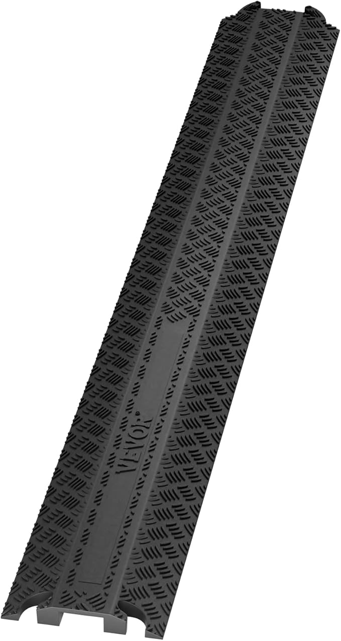 VEVOR Thermoplastic Rubber Drop Over Cable Cover Ramp, 000 lbs/axle Load - Image 12