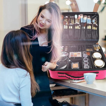 gzcz Travel Makeup Bag, Professional Cosmetic Bags - Image 6
