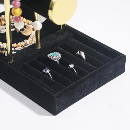 Bracelet Holder, 3 Tier Bracelet Display Holder, Detachable Velvet Jewelry - Image 6