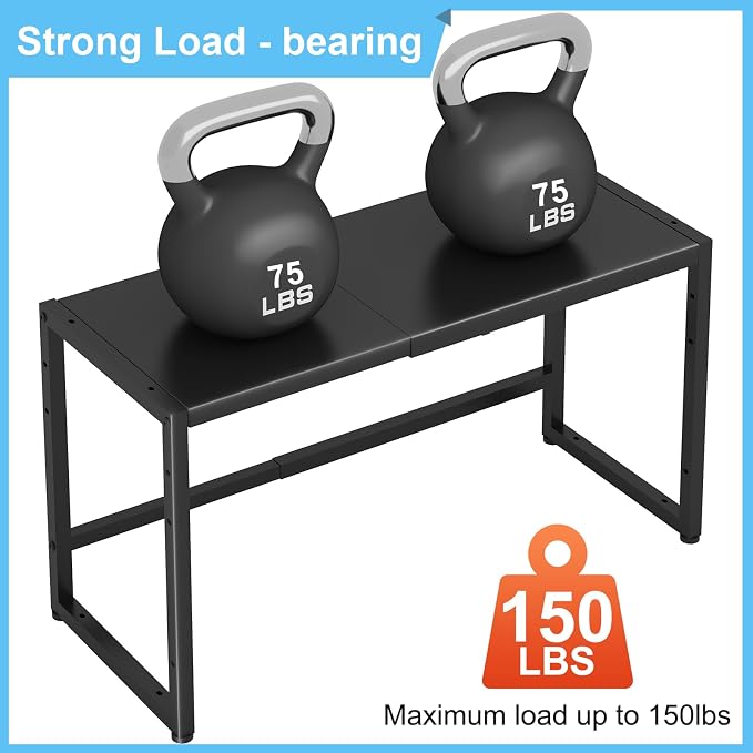 Expandable 150 LBS Heavy Duty Storage Shelves, Metal Shelving Unit - Image 3