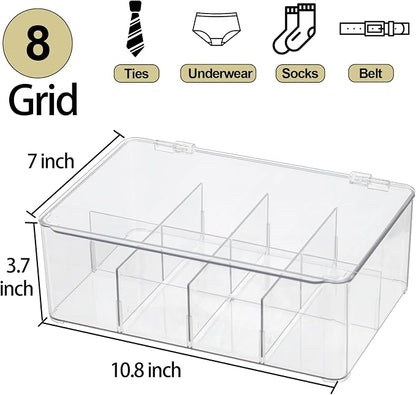 ZEXALOR Clear Tea Bag Organizer, Dresser Organizers Drawer Organzier Storage - Image 2