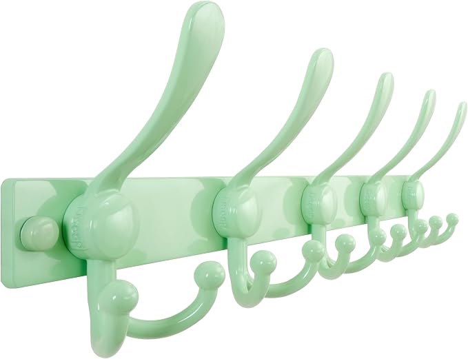 Dseap Coat Rack Wall Mount 2.0 Pro: Heavy Duty 300% Thicker, Stainless Steel by Dseap