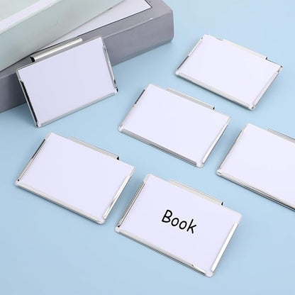 10 Pack Metal Basket Bin Labels Clips, 3.54" x 2.36" Stainless Steel Label - Image 6