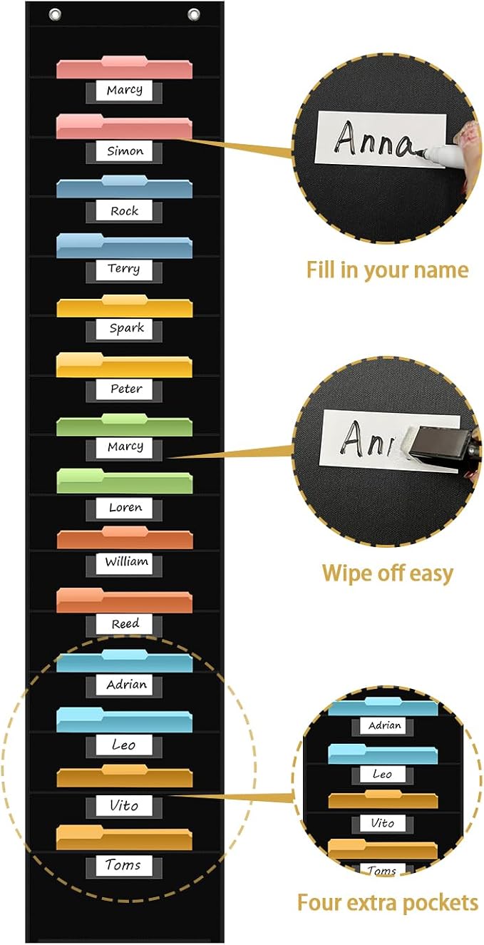 14 Pocket Hanging File Organizer - Image 4