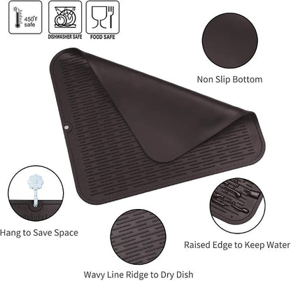 Silicone Dish Drying Mat for Multiple Usage, Easy clean, Eco-friendly, - Image 3