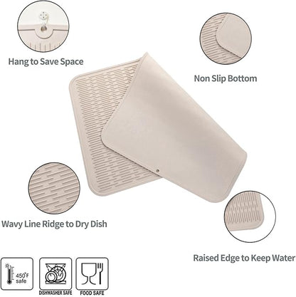 Silicone Dish Drying Mat for Multiple Usage, Easy clean, Eco-friendly, - Image 3
