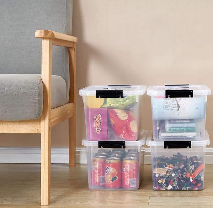 Clear Storage Latch Box/Bin - Image 7