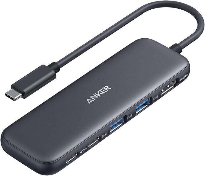 Anker USB C Hub, 5-in-1 USBC to HDMI Splitter - Image 8