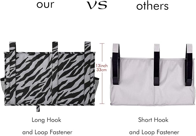 Surblue Bedside Caddy Hanging Organizer Storage Bag Pocket - Image 3