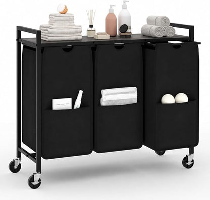 Garvee Rolling Laundry Hamper by Garvee