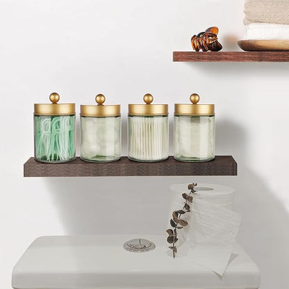 Amolliar Sage Green Apothecary Glass Jar - Image 4