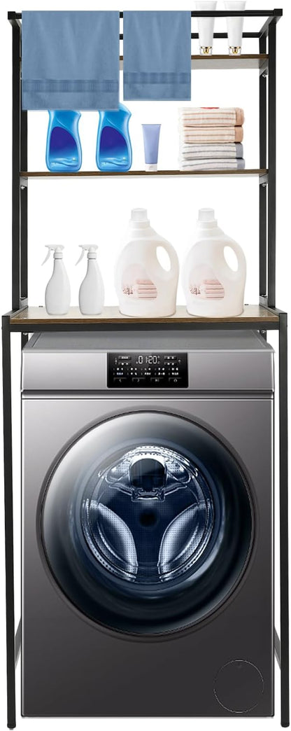 Over Washer and Dryer Shelves, Dryer Storage Shelf, 3 Tiers Laundry Room by KannBeki