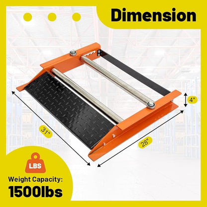 Yeeoy Cable Drum Roller Reel Dispenser, Heavy Duty Cable Roller Stand Unwinder - Image 5