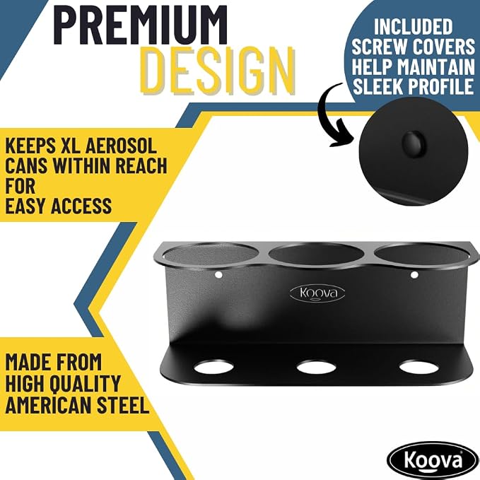 Koova X-Large Spray Can Rack - Image 2