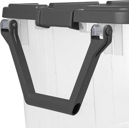 Extra Large Storage Bin, 40 Gallon Wheeled Plastic Storage Container - Image 8