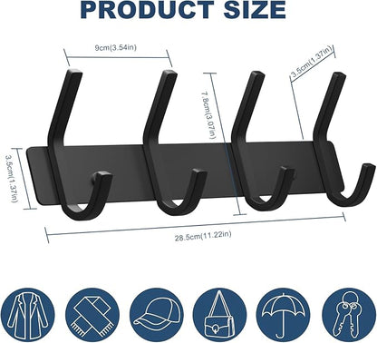 VAEHOLD Wall Hooks, Heavy Duty Aluminum Towel Hooks - Image 5