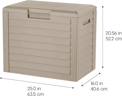 IRIS USA 35-Gallon Outdoor Deck Delivery Storage Box, Lockable & UV-Protected - Image 3