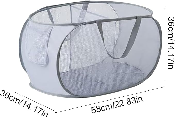 75L Collapsible Laundry Basket - Image 5