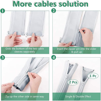 StangH Cable Management Sleeve White - Image 4