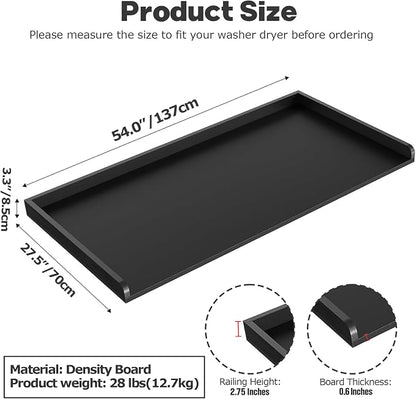 1-Tier Washer Dryer Countertop, Washer and Dryer Topper - Image 3