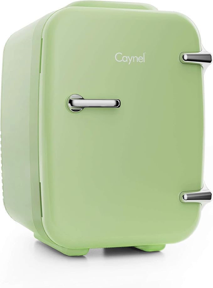 CAYNEL Mini Fridge Portable Thermoelectric 4 Liter Cooler and Warmer by Caynel