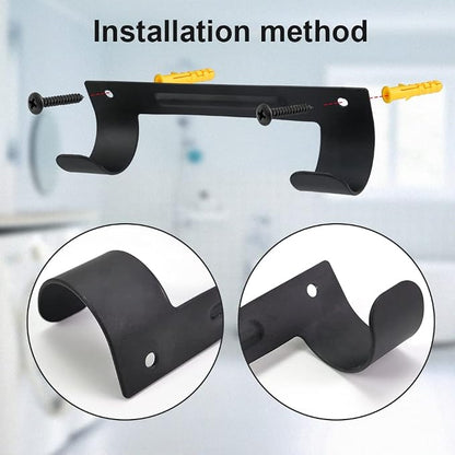 Ironing Board Hanger Wall Mount Ironing Board Holder Organizer Wall Rack - Image 4