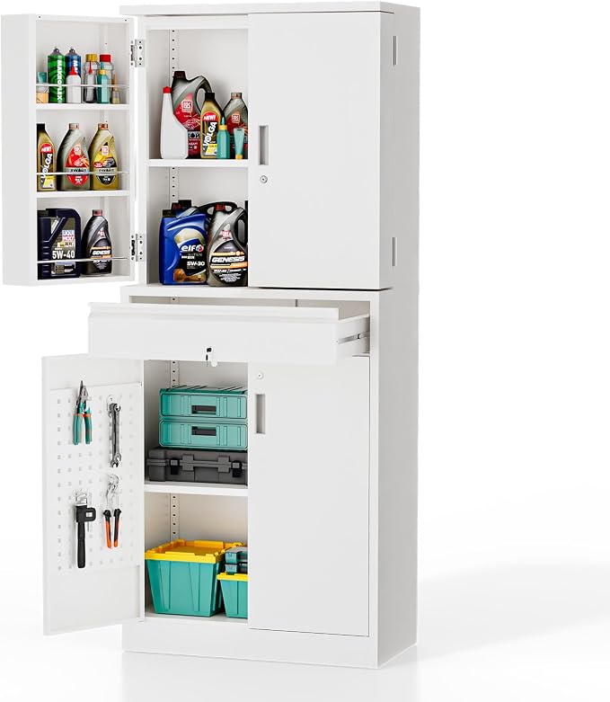 VINGLI Metal Storage Cabinet - Image 3