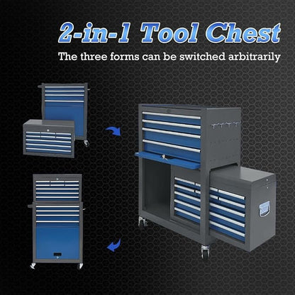 13-Drawer Rolling Tool Chest, Toolbox - Image 6