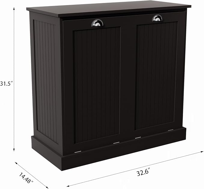 KEIKI Tilt-Out Laundry Sorter Cabinet - Image 2
