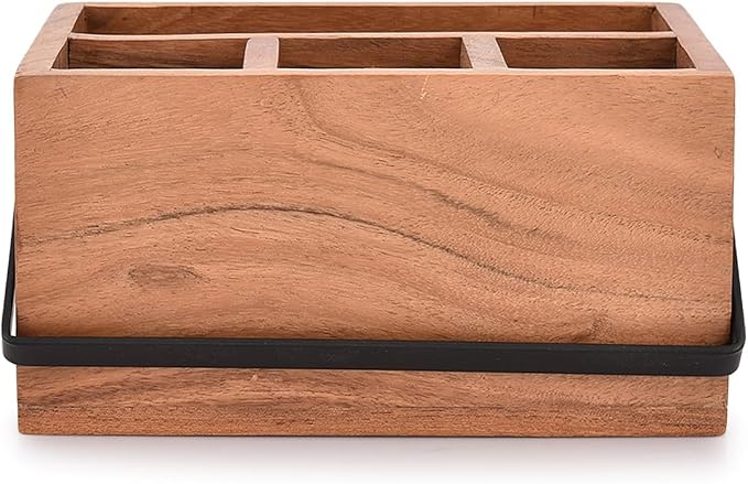 NIRMAN Acacia Silverware Flatware Organizers - Image 3