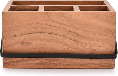 NIRMAN Acacia Silverware Flatware Organizers - Image 3