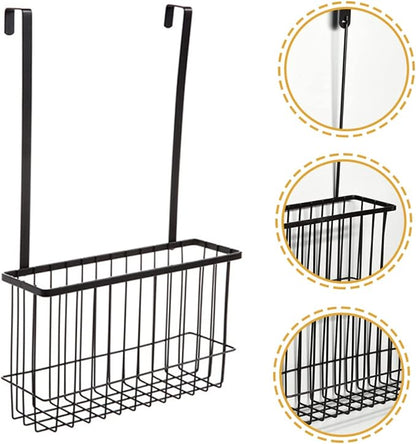GLEAVI Kitchen Cabinet Door Hanging Basket Punch Iron Wire Storage Organizer - Image 9