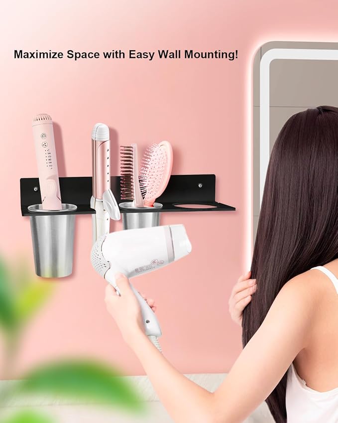 Hair Tool Organizer, Hair Dryer Holder - Image 5