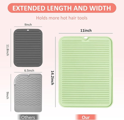 Quccefods Large Heat Resistant Silicone Mat - Image 5