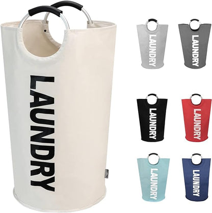 DOKEHOM 125L X-Large Laundry Basket, Collapsible Laundry Bag, Freestanding Tall by DOKEHOM