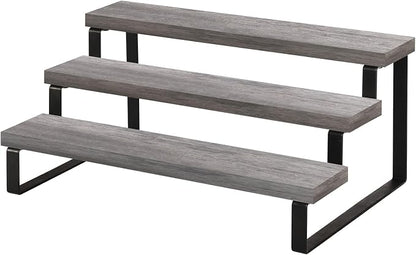 YINMIT Wooden Display Riser Stand, Tiered Perfume and Cologne Organizer Stand by YINMIT